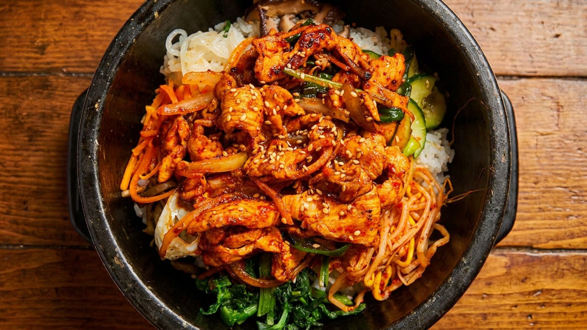 Two cuisines, one kitchen