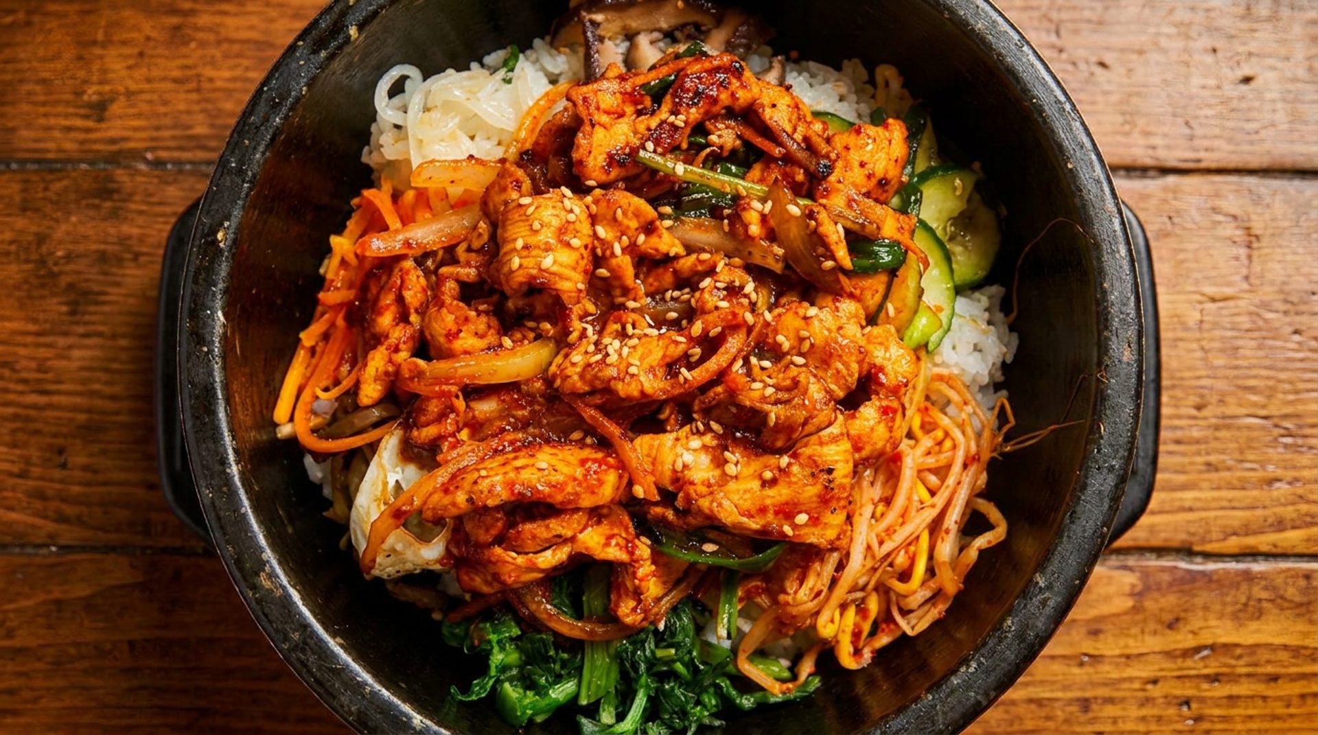Two cuisines, one kitchen