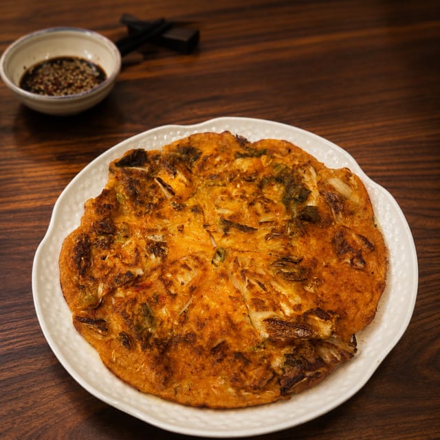 Kimchi Pancake.