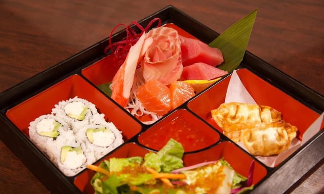 Sashimi Bento.