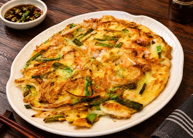 Seafood Pancake.