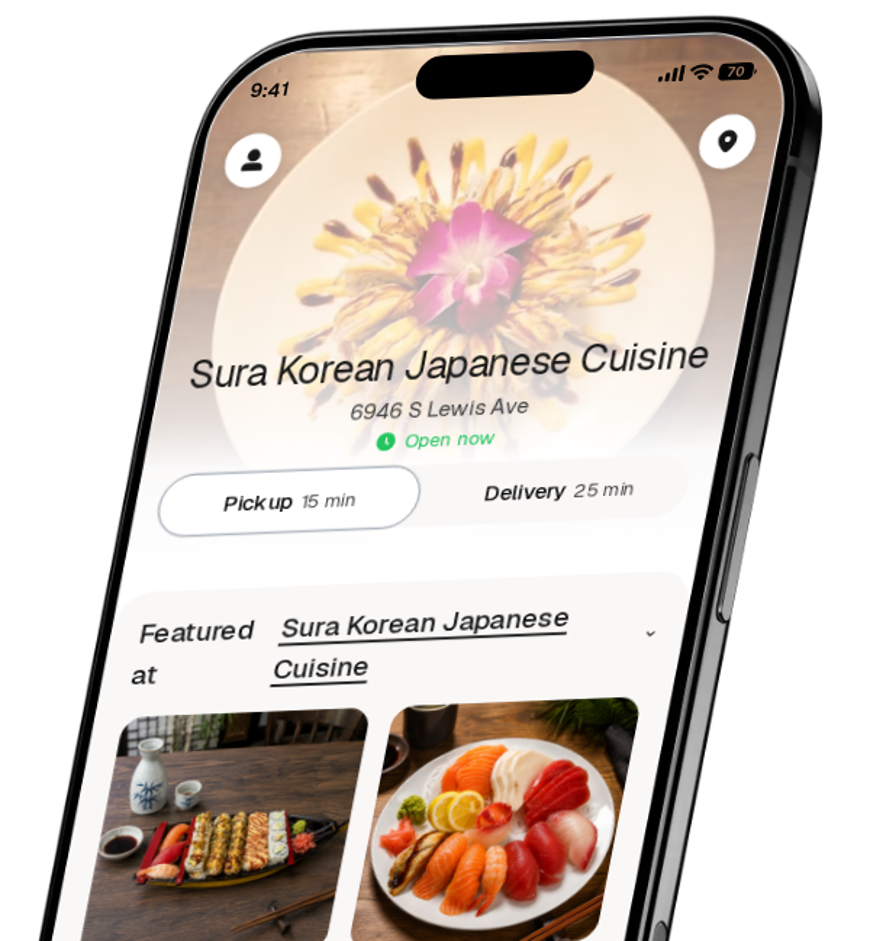 Sura Korean Japanese Cuisine  app preview