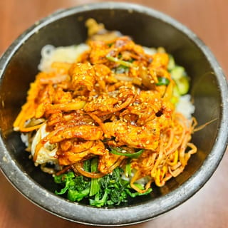 Spicy Chicken Bibimbap