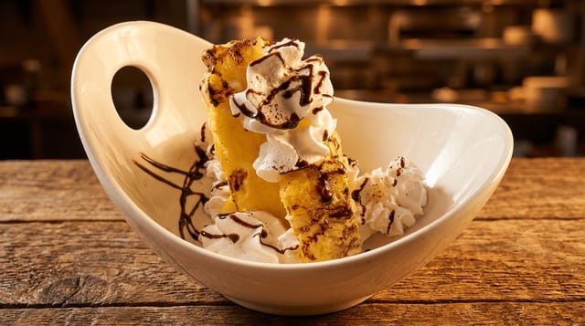 Tempura Cheesecake.